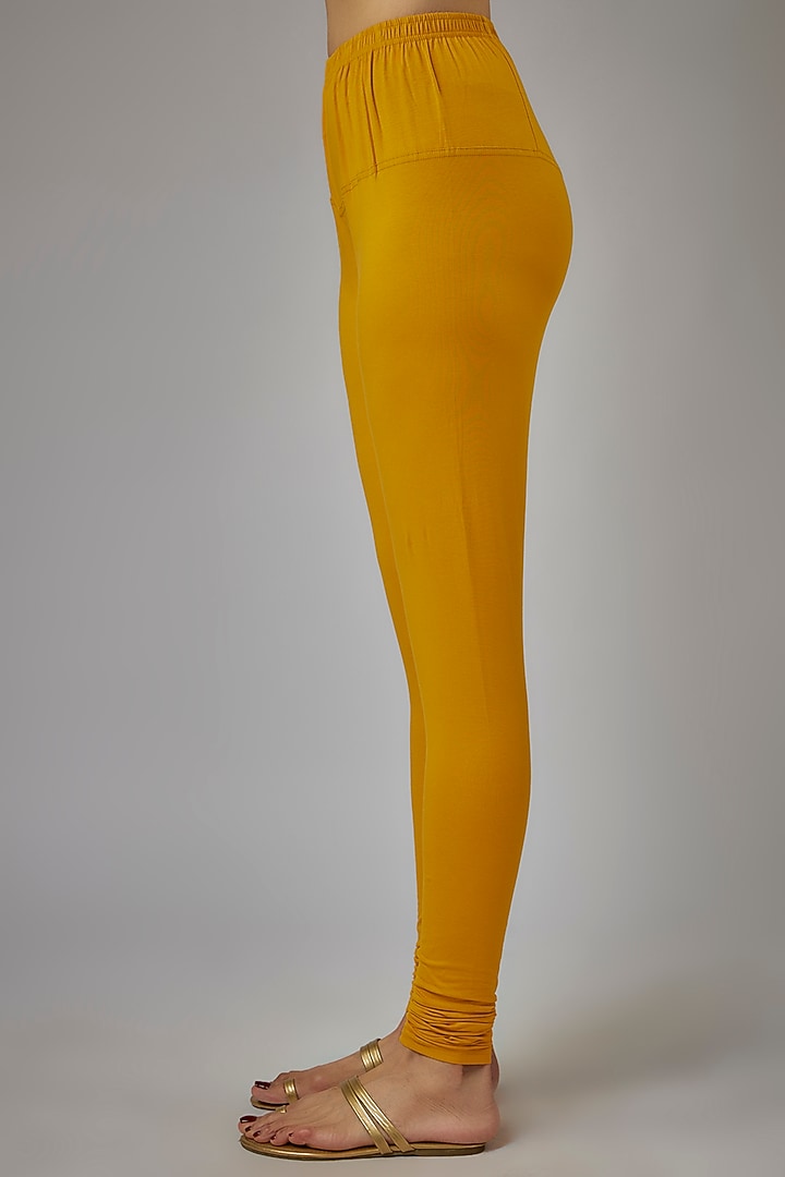 Yellow Silk Brocade Zardosi Embroidered Kurta Set by AJAY & PRIYANKA at Pernia's Pop Up Shop