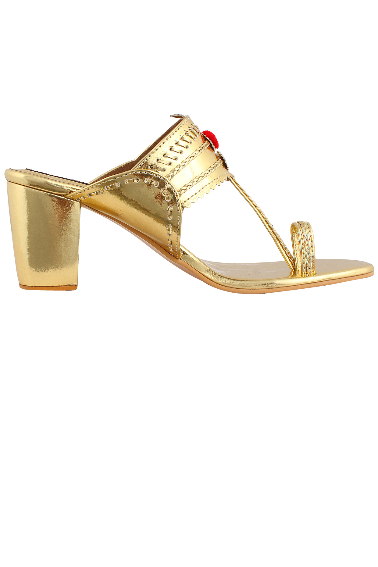 kolhapuri block heels