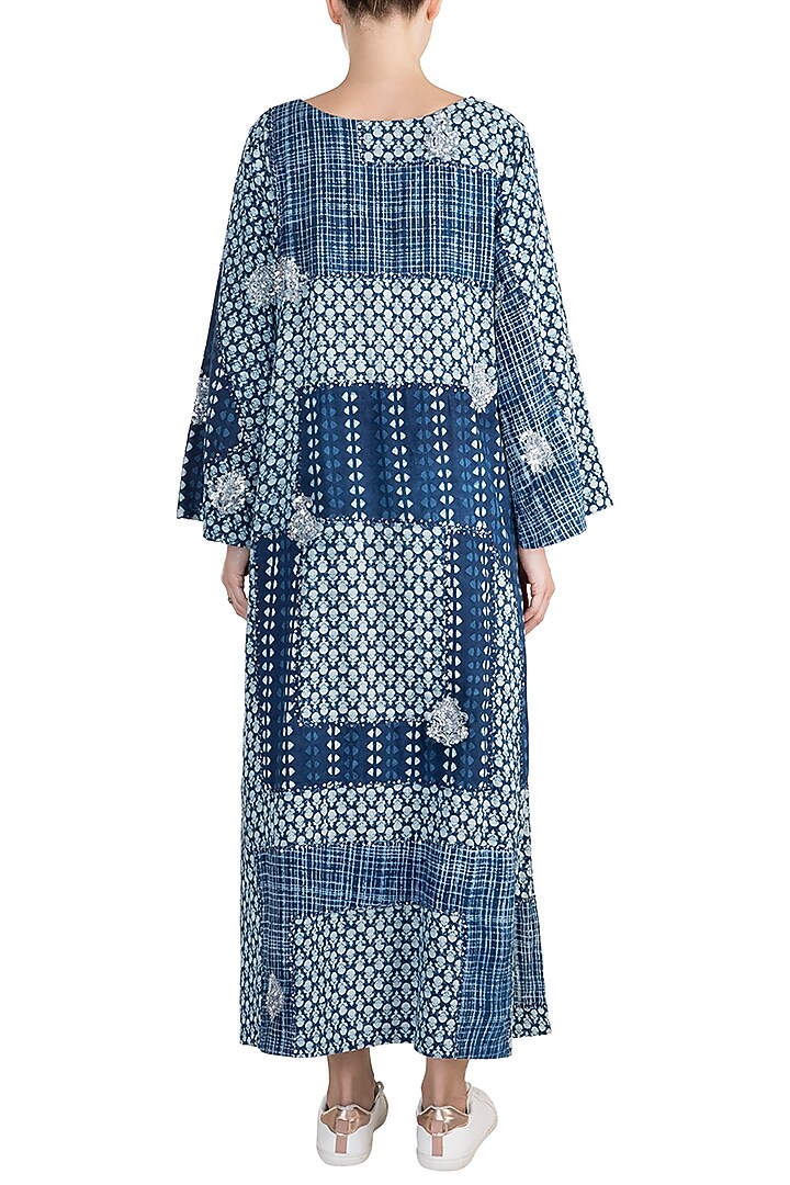 Indigo Blue Cotton Kaftan
For Girls by Akashi- Kids at Pernia's Pop Up Shop