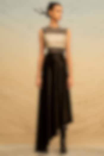 Black Angular Dress by AKHL