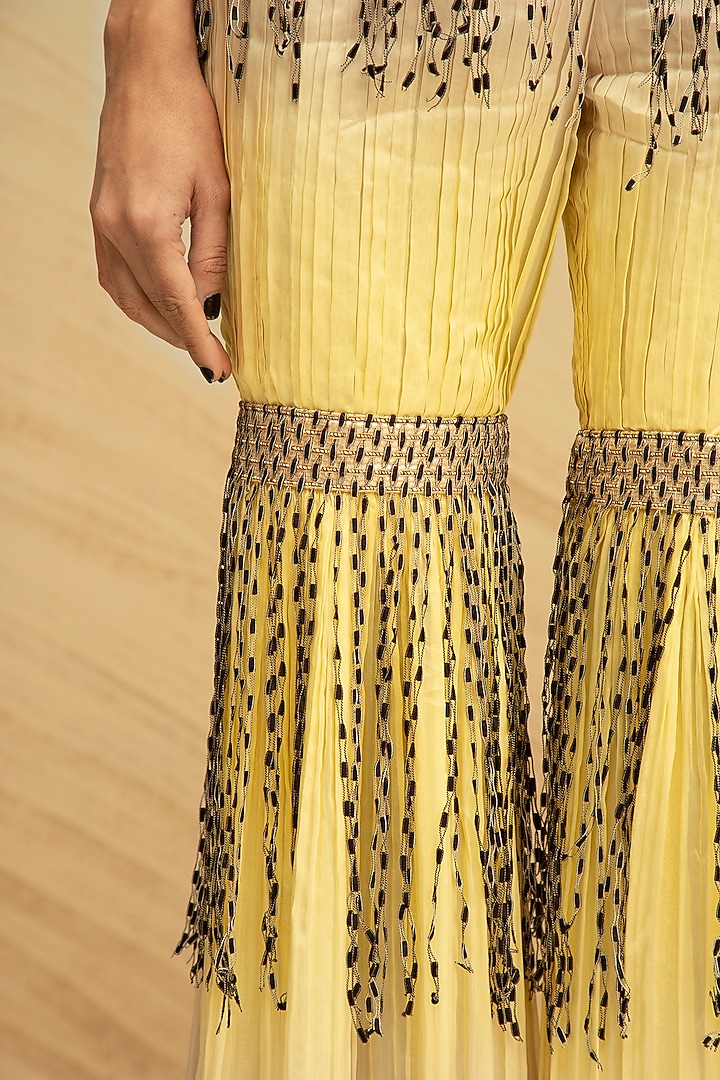 Multi-Colored Chiffon Pants by Akhl at Pernia's Pop Up Shop