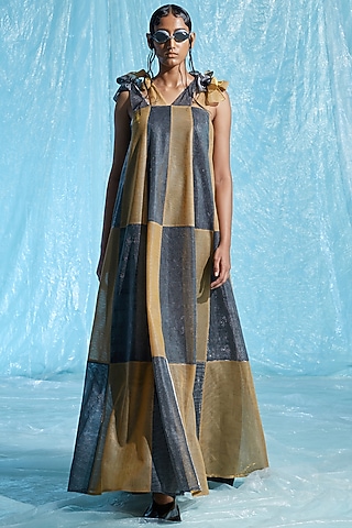 Multi-Colored Lurex Dress by Akhl
