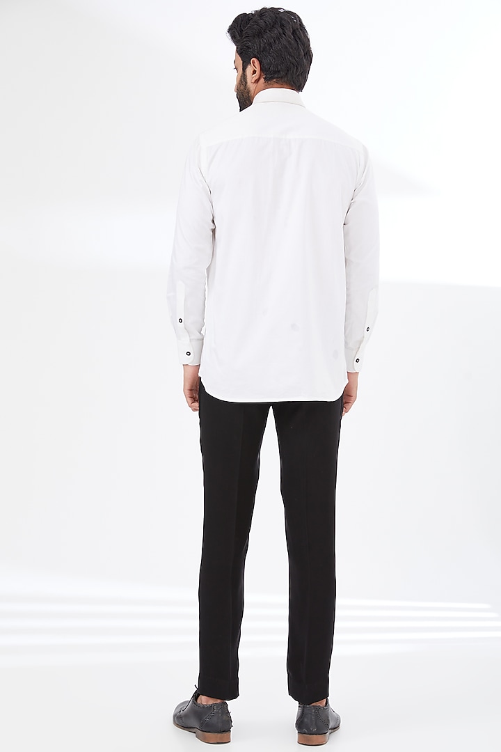 Black Cotton Pant Set by attire by kunal & Sid j at Pernia's Pop Up Shop