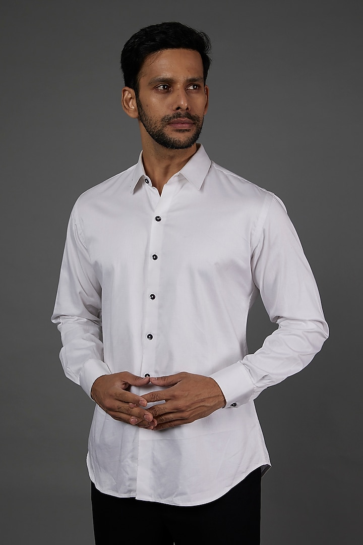 Black Cotton Pant Set by attire by kunal & Sid j at Pernia's Pop Up Shop