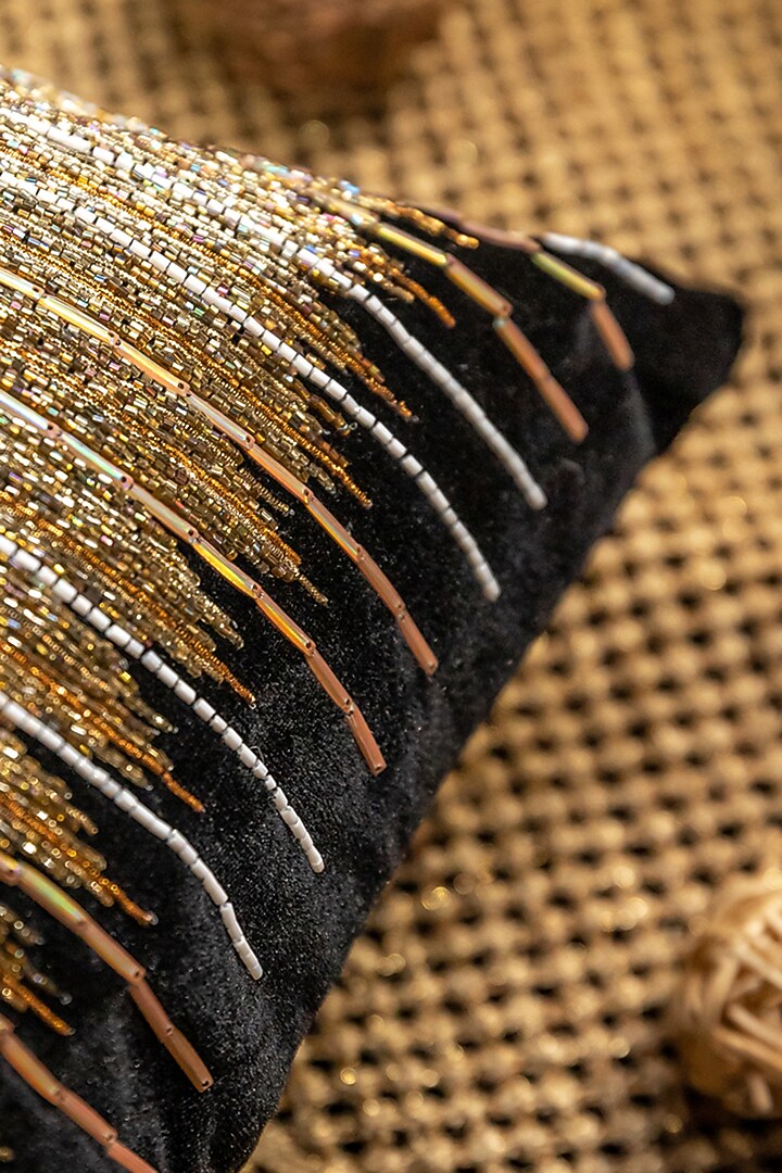 Infinite Hand Embroidered
Cushion Cover by ALCOVE at Pernia's Pop Up Shop