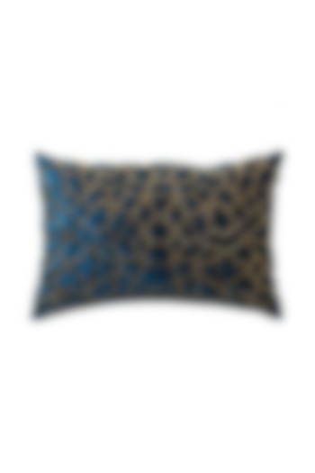 Teal green Geometric
Embroidered Cushion
Cover by ALCOVE