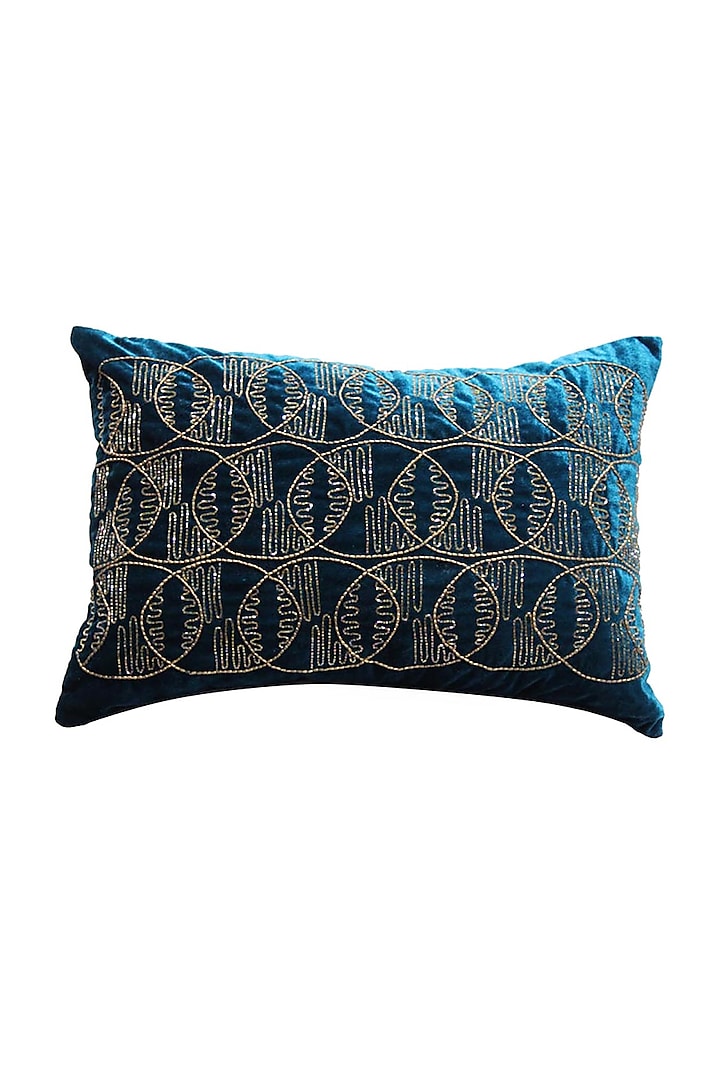 Teal Green Circles
Embroidered Cushion
Cover by ALCOVE