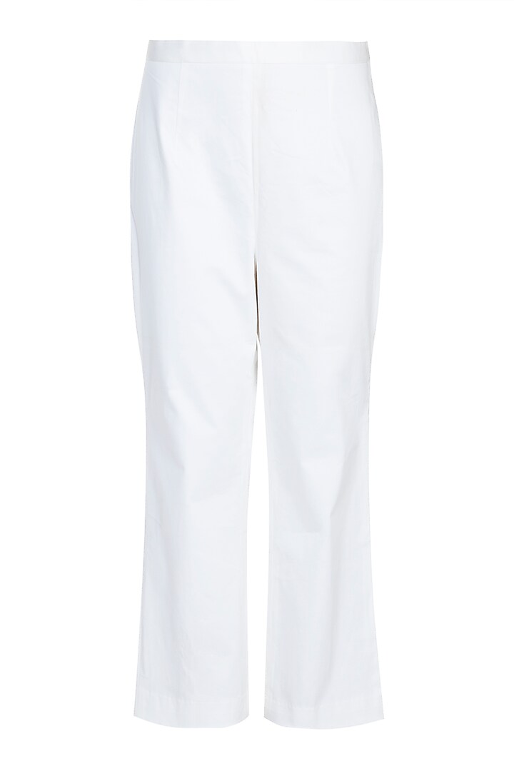 Off White Embroidered Kurta Set With Slip by Alkaline by Alka Suman at Pernia's Pop Up Shop