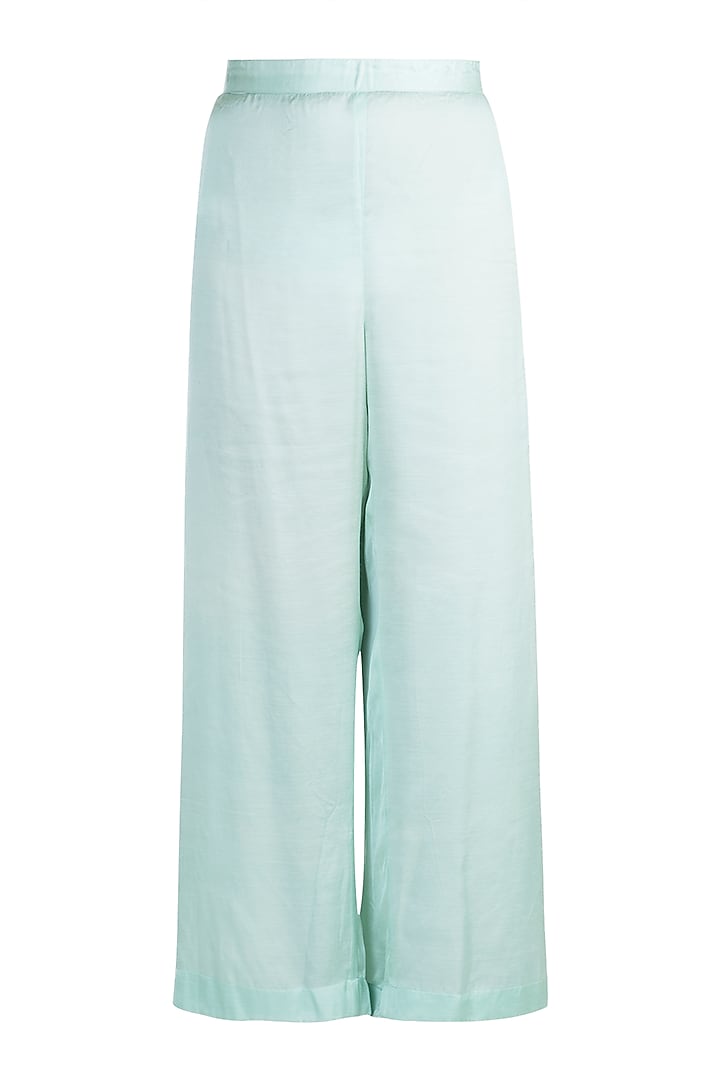 Sky Blue Embroidered Kurta Set by Alkaline by Alka Suman at Pernia's Pop Up Shop