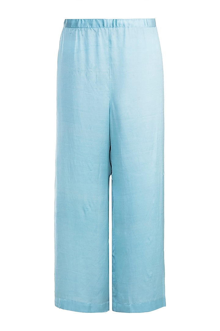 Sky Blue Gota Embellished Kurta Set by Alkaline by Alka Suman at Pernia's Pop Up Shop