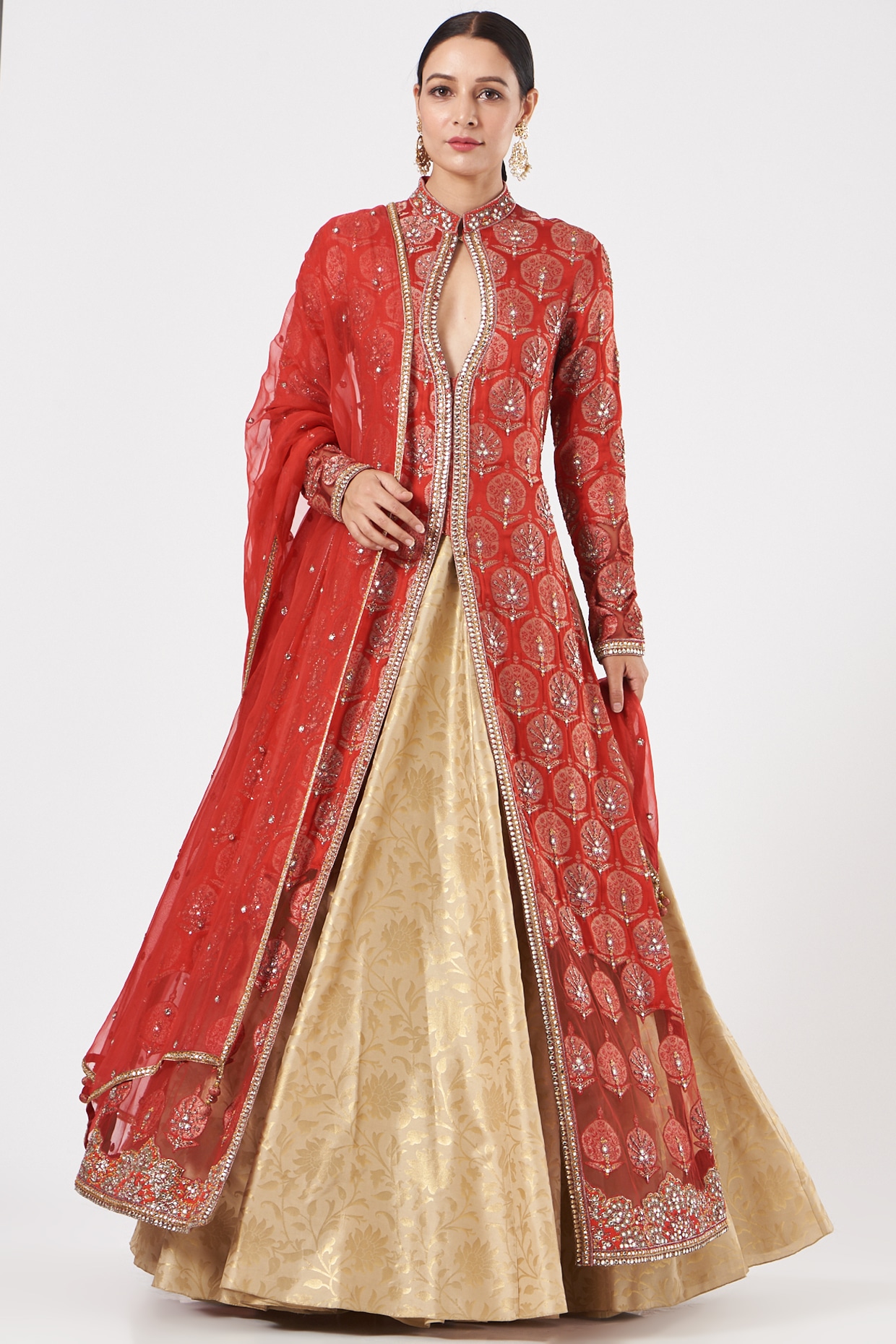 Women's Chand Lehenga Jacket Set | Gopi Vaid