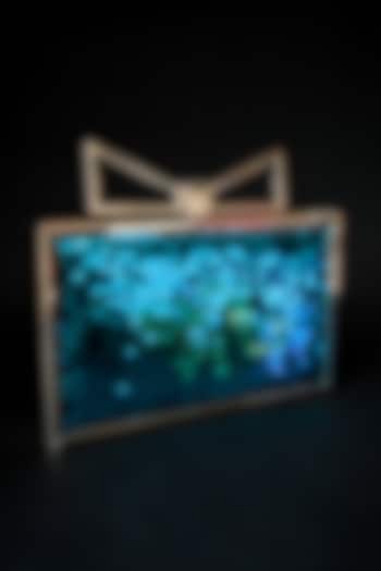 Blue Sequins Embellished Clutch by Alor Bags at Pernia's Pop Up Shop