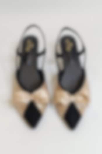 Black Suede Pumps by The Alter at Pernia's Pop Up Shop