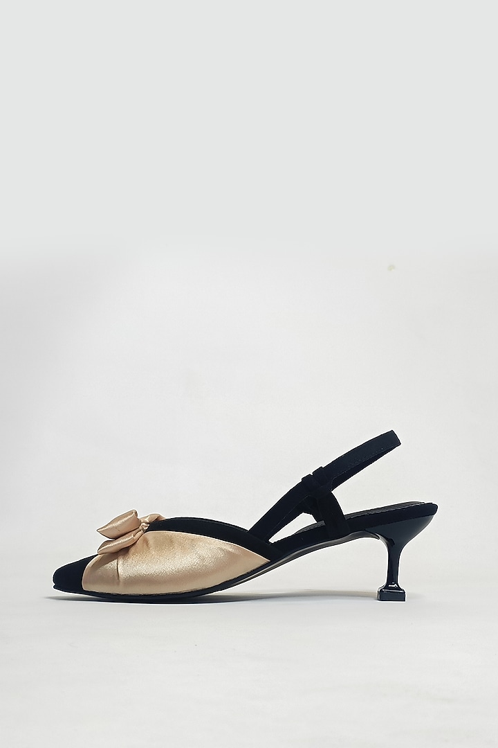 Black Suede Pumps by The Alter at Pernia's Pop Up Shop