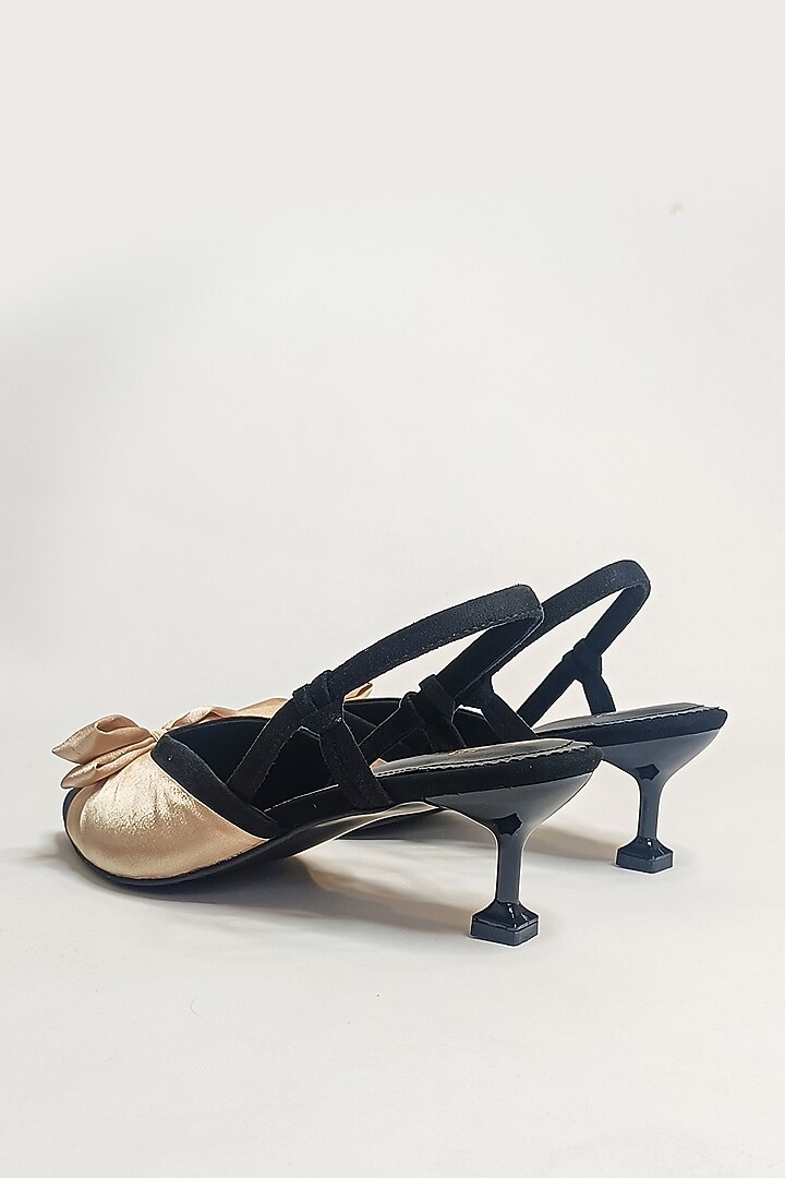 Black Suede Pumps by The Alter at Pernia's Pop Up Shop