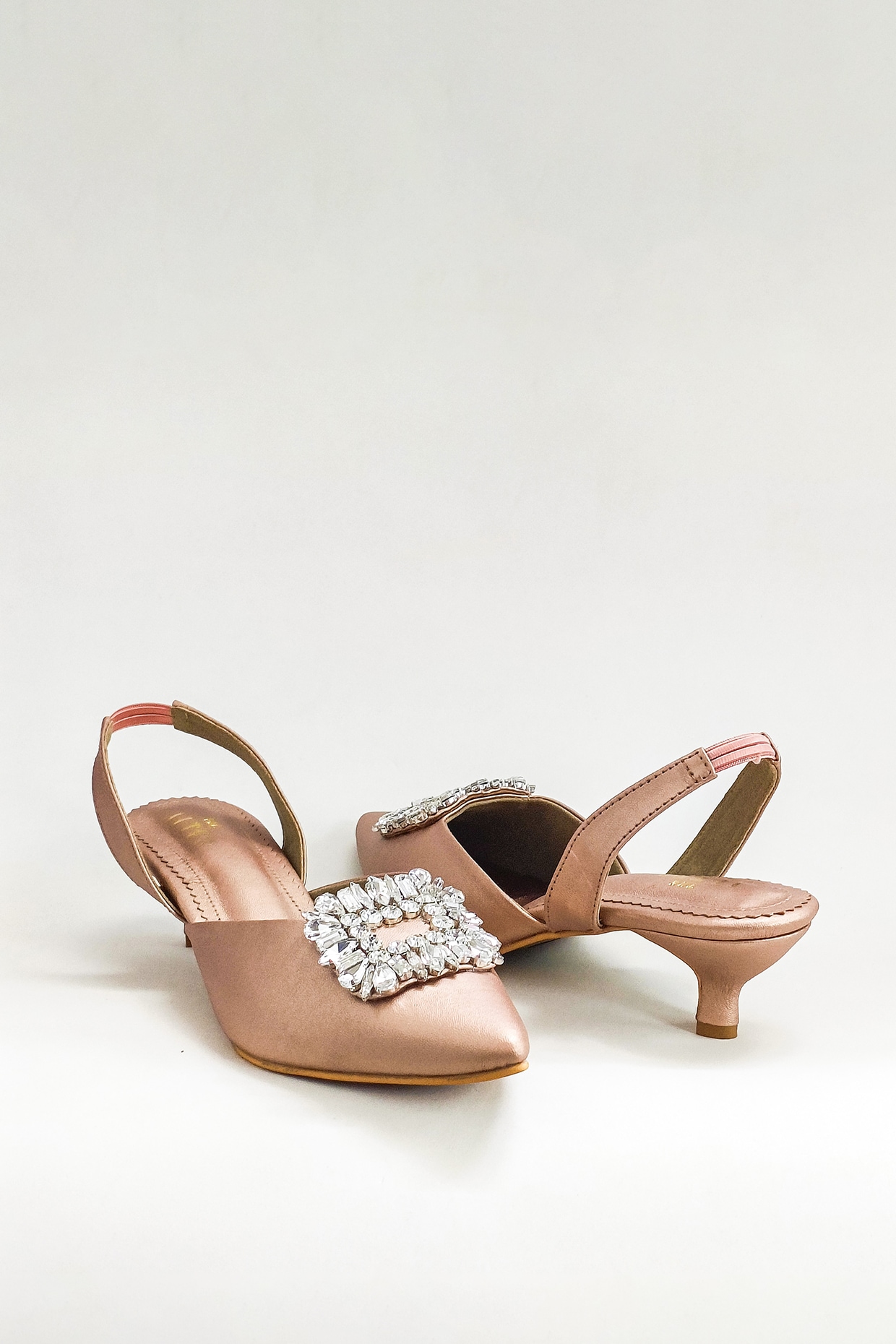 Embellished on sale kitten heels