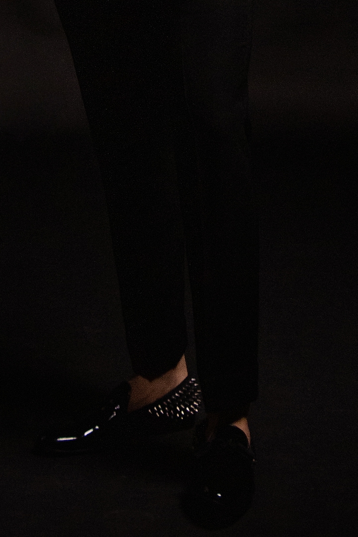 Black Italian Stretch Tuxedo Set by AL USTAAD at Pernia's Pop Up Shop