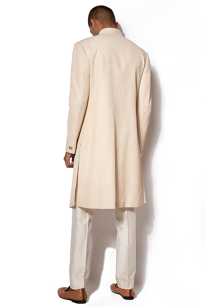 Ivory Pintuck Jacket With Pants by Amaare at Pernia's Pop Up Shop