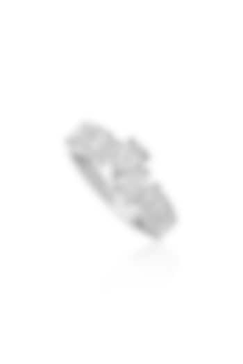14kt White Gold Finish Diamond Ring by Amaris Jewels at Pernia's Pop Up Shop