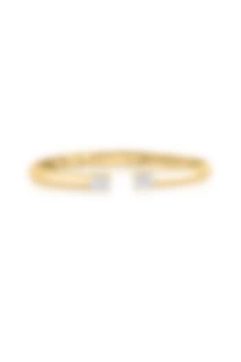 14kt Yellow Gold Finish Diamond Bracelet by Amaris Jewels at Pernia's Pop Up Shop