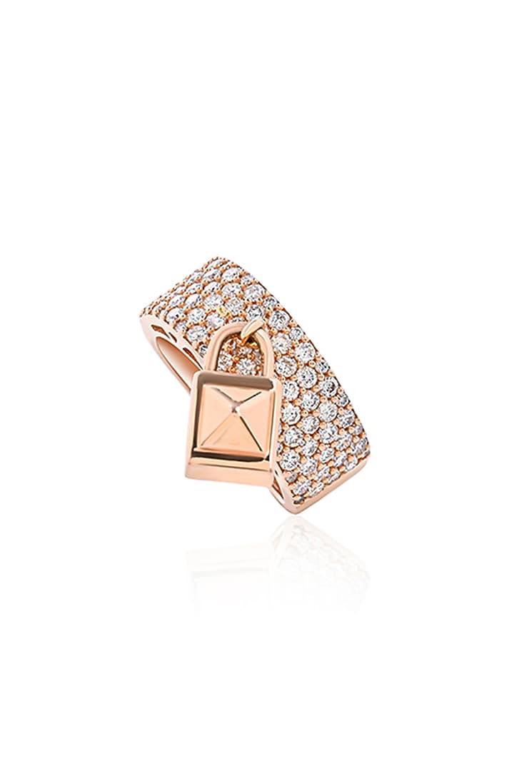 14kt Yellow Gold Finish Diamond Ring by Amaris Jewels at Pernia's Pop Up Shop