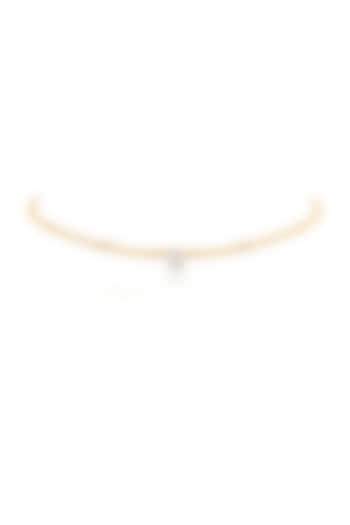 14kt Yellow Gold Finish Necklace by Amaris Jewels at Pernia's Pop Up Shop