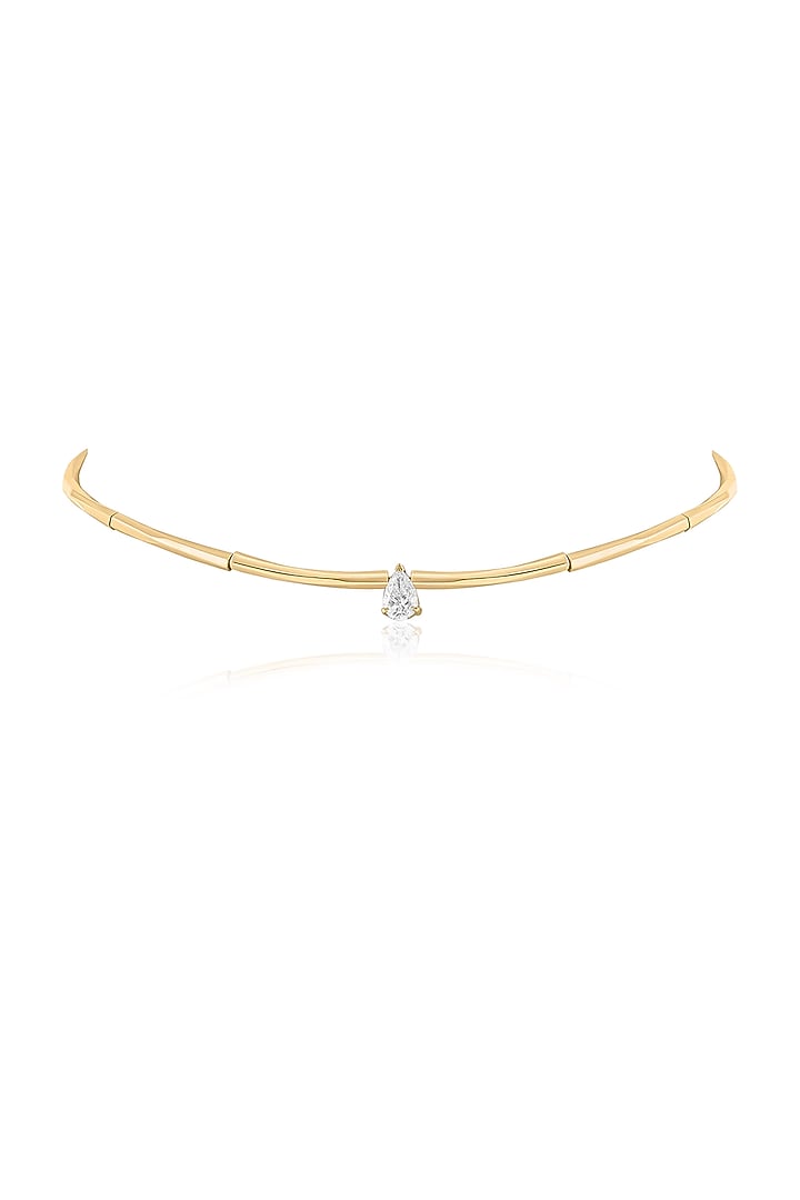 14kt Yellow Gold Finish Necklace by Amaris Jewels at Pernia's Pop Up Shop