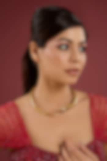 Gold Plated Tabasco Necklace by AMAMA at Pernia's Pop Up Shop