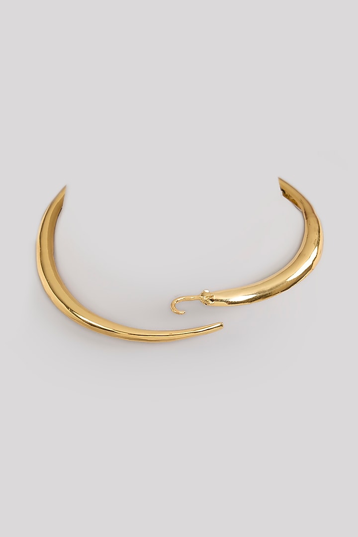 Gold Plated Tabasco Necklace by AMAMA at Pernia's Pop Up Shop
