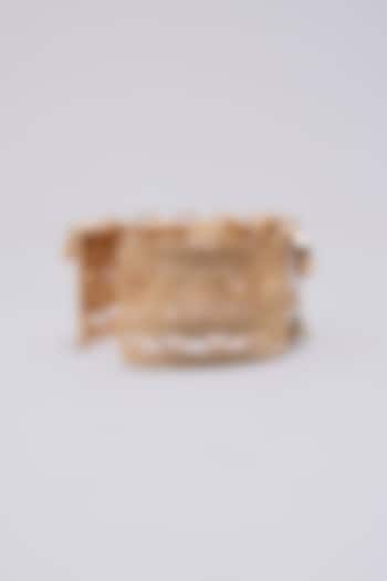 Gold Finish Bangle by AMAMA at Pernia's Pop Up Shop