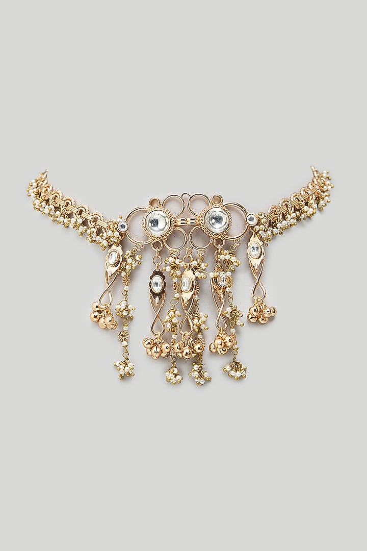 Gold Finish Necklace by AMAMA at Pernia's Pop Up Shop