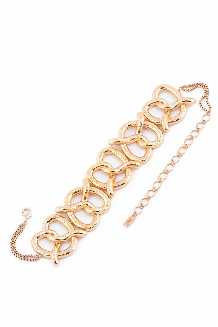 Gold Plated Brass Necklace by AMAMA at Pernia's Pop Up Shop