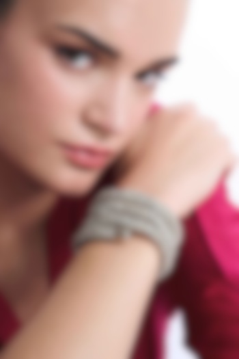 Silver Plated Chaton Stone Bracelet by AMAMA at Pernia's Pop Up Shop