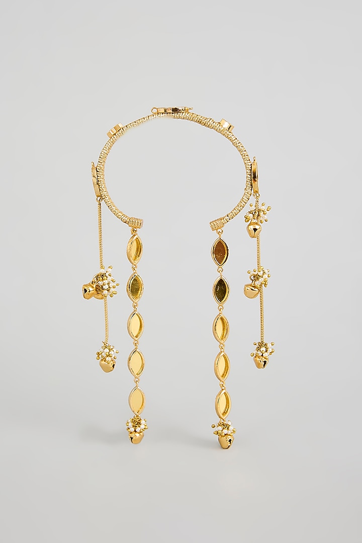 Gold Finish Bracelet by AMAMA at Pernia's Pop Up Shop