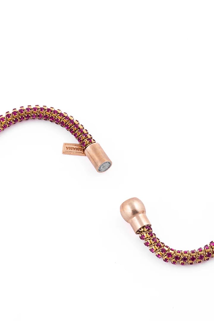 Gold Plated Brass Alloy Bracelet by AMAMA at Pernia's Pop Up Shop