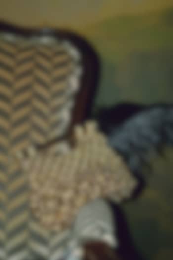 Gold Hypoallergenic Chrome Finish Metal Handbag by AMAMA at Pernia's Pop Up Shop