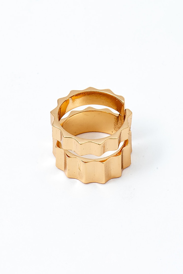 Gold Plated Ring by AMAMA at Pernia's Pop Up Shop