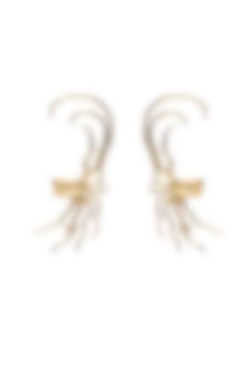 Gold Finish Octopus Dangler Earrings by Ambar House