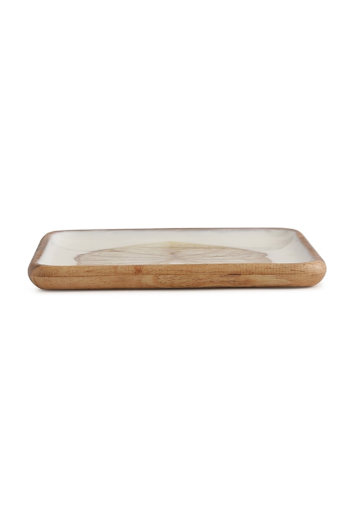 White Mango Wood Platter by Amoliconcepts at Pernia's Pop Up Shop