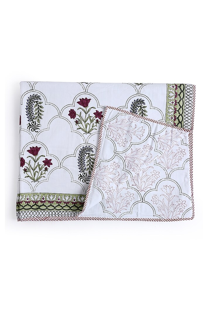 Multi-Colored Eco Friendly Cotton Duck Dohar by Amoliconcepts at Pernia's Pop Up Shop