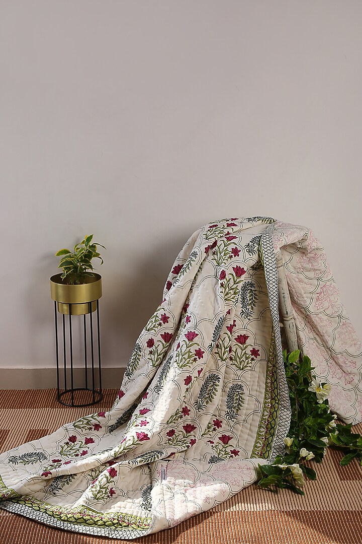 Multi-Colored Eco Friendly Cotton Duck Dohar by Amoliconcepts at Pernia's Pop Up Shop