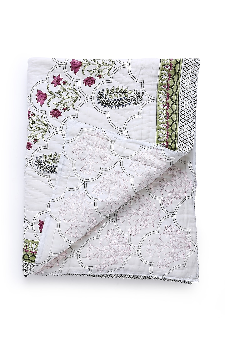Multi-Colored Eco Friendly Cotton Duck Dohar by Amoliconcepts at Pernia's Pop Up Shop
