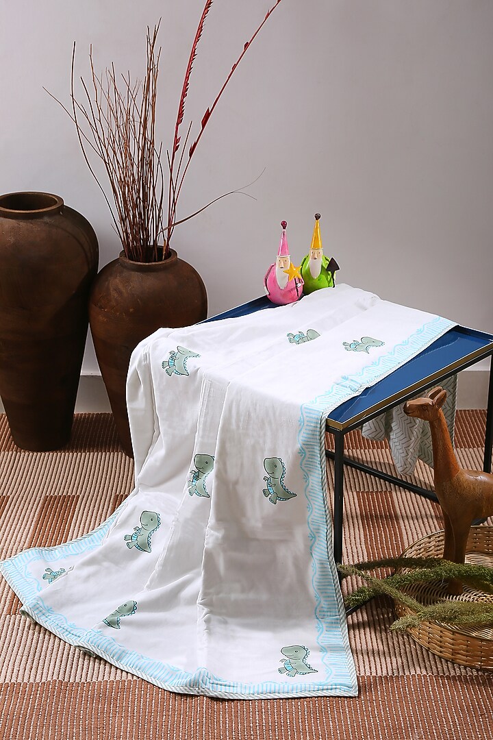 Multi-Colored Eco Friendly Cotton Duck Dohar by Amoliconcepts at Pernia's Pop Up Shop
