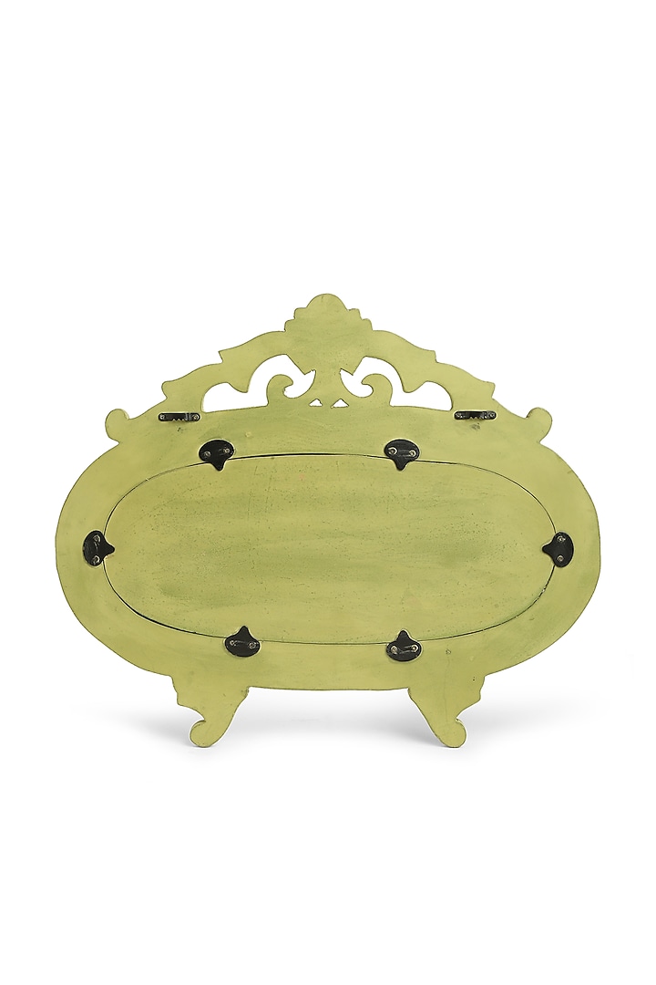 Green & Gold MDF Decorative Wall Mirror by Amoliconcepts at Pernia's Pop Up Shop