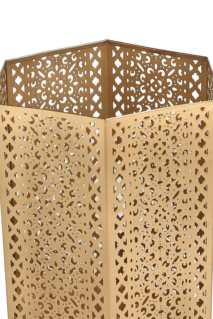 Antique Gold Iron Lantern by Amoliconcepts at Pernia's Pop Up Shop