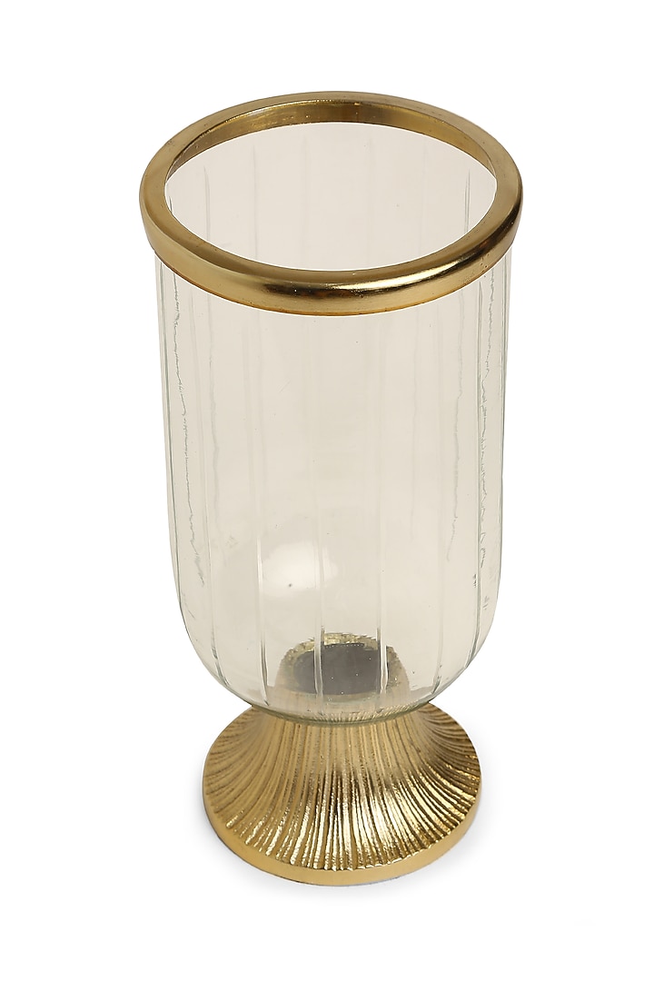 Golden Glass & Aluminium Hurricane by Amoliconcepts at Pernia's Pop Up Shop