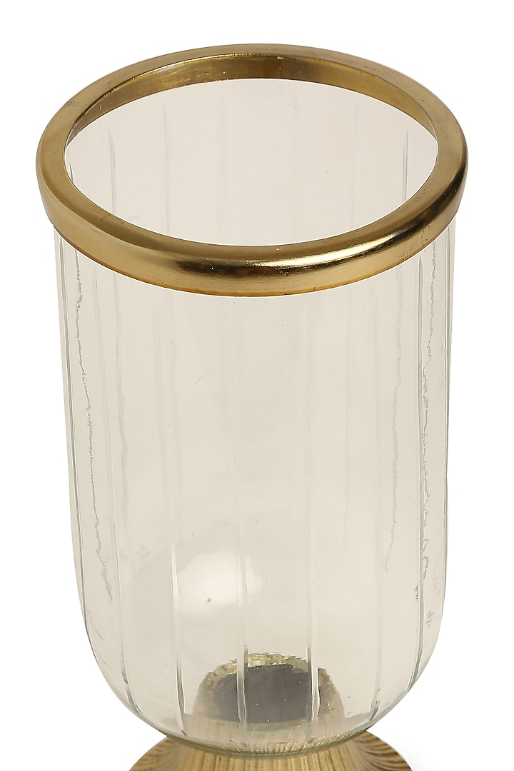 Golden Glass & Aluminium Hurricane by Amoliconcepts at Pernia's Pop Up Shop