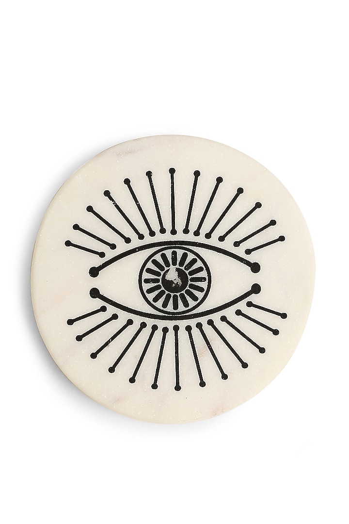 White & Black Marble Coasters Set by Amoliconcepts at Pernia's Pop Up Shop