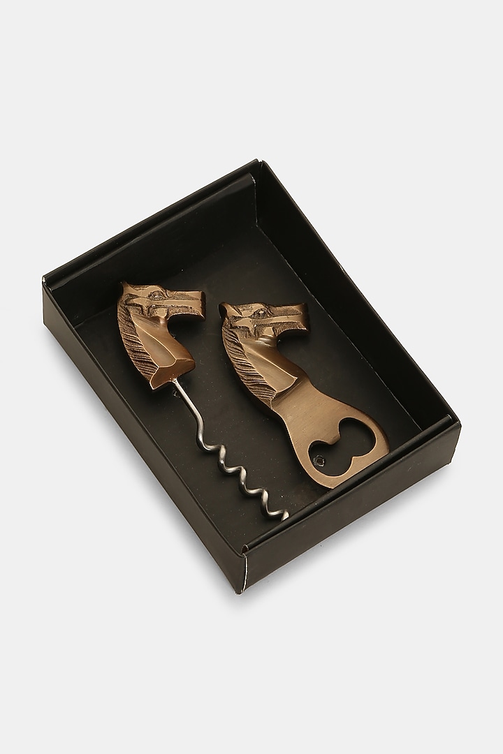 Antique Copper Stainless Steel Bar Tool Set by Amoliconcepts at Pernia's Pop Up Shop