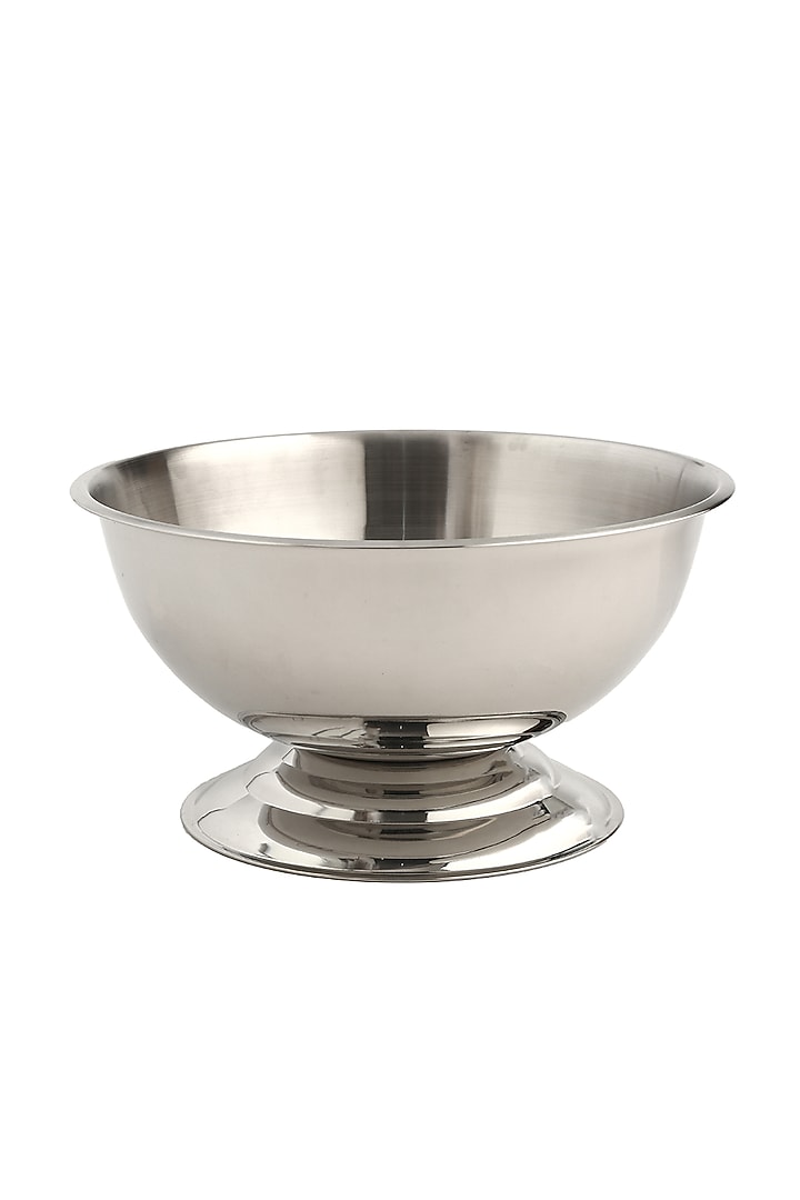 Silver Stainless Steel Ice Bucket by Amoliconcepts at Pernia's Pop Up Shop
